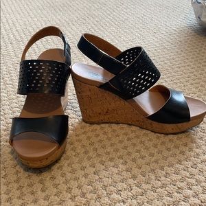 Dr Scholls black espadrilles